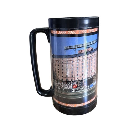 Vintage 2000 Baltimore Orioles Camden Yards Stadium Plastic Mug GC - Picture 3 of 6